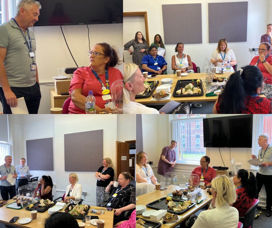 Last week our Director, Nigel Brunskill, invited colleagues in research to lunch to celebrate their #LongService at @leic_hospital. Thank you to all our remarkable staff for their dedication to the #NHS and #research! 🎉