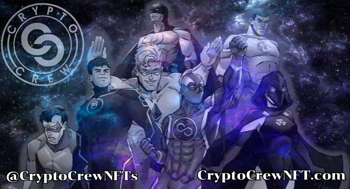 GM #PurpleWave riders. 🌊

It's a new week to show up and join @cryptocrewnfts to keep #PushingP 👇

📍Sweep a CC #NFT
📍Get $CREW tokens
📍Play the POLYGON HEROES GAME

Visit ▶️ cryptocrewnft.com to get started.

#NFTs #PolygonNFTs