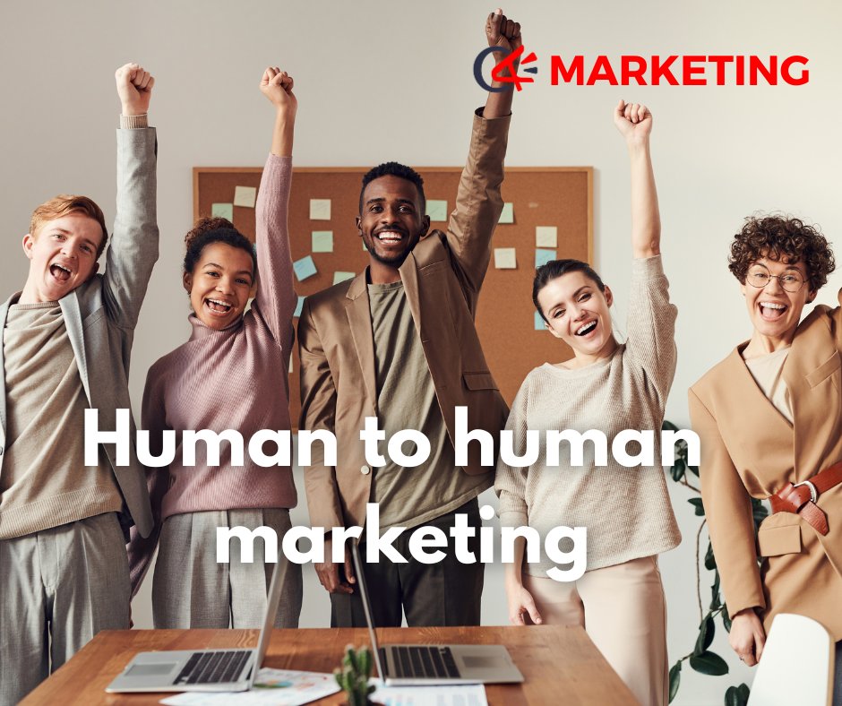 Lo human to human marketing è un approccio che si concentra sulla costruzione di connessioni autentiche e personali tra i brand e i loro clienti.

Vuoi saperne di più? 👉🏻 Leggi il nostro articolo al link: commtoaction.it/2023/06/19/hum…

#h2h #marketing #persone #clienti