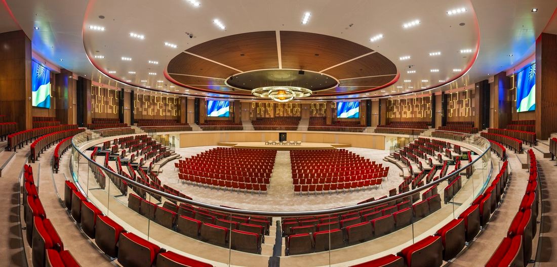 RCBrwanda's tweet photo. #MeetInRwanda

KCC’s multifunctional auditorium is able to accommodate a variety of events, from summits with 100 participants to concerts with over 2,500 attendees. https://t.co/KbF1M5B3vb