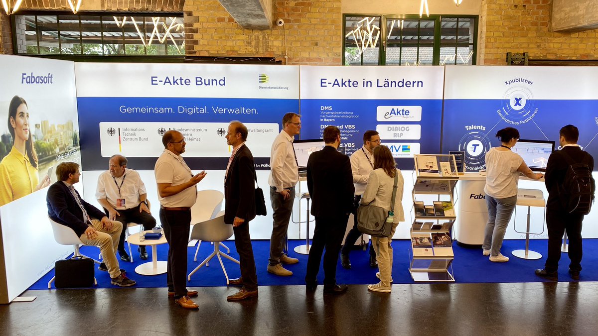 Großer Andrang herrscht am 9. Zukunftskongress im Berliner Westhafen. Wir freuen uns auf Ihren Besuch am Stand Nr. 67+68! <a href="/Fabasoft/">Fabasoft</a> #digitalisierung #ZuKo23