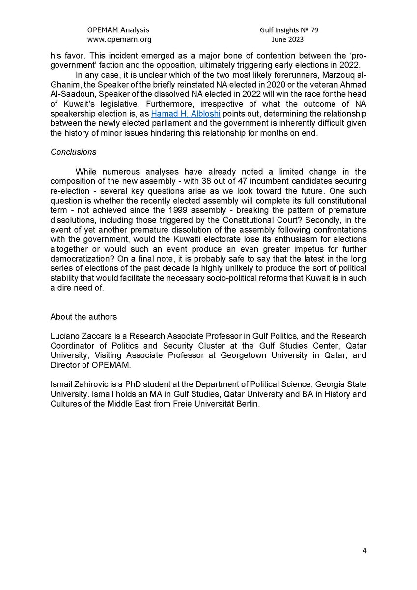 QU Gulf Studies tweet media