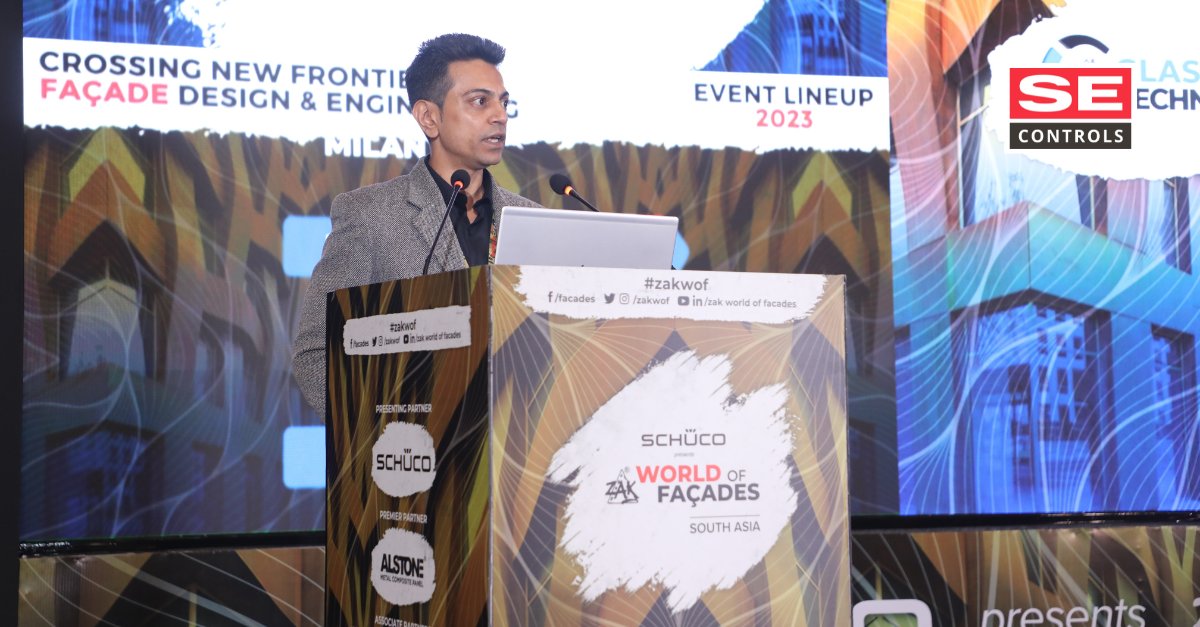 Zak WoF Conference in Chennai took place on the 2nd June 2023 and saw a very good reception from the industry, with leading Developers, Architects, Contractors and Suppliers, including SE Controls India. Nikhil ParasuRaman was given the opportunity to host the event #smokecontrol