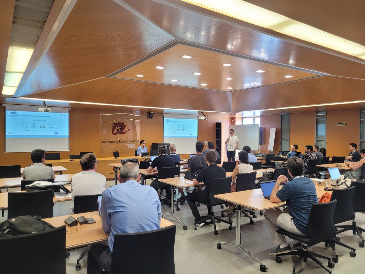 Right now #jcsd2023 in <a href="/universitatURV/">Universitat Rovira i Virgili</a> !  
Thank you for coming 🙌
<a href="/_SCCD_/">SCCD</a>