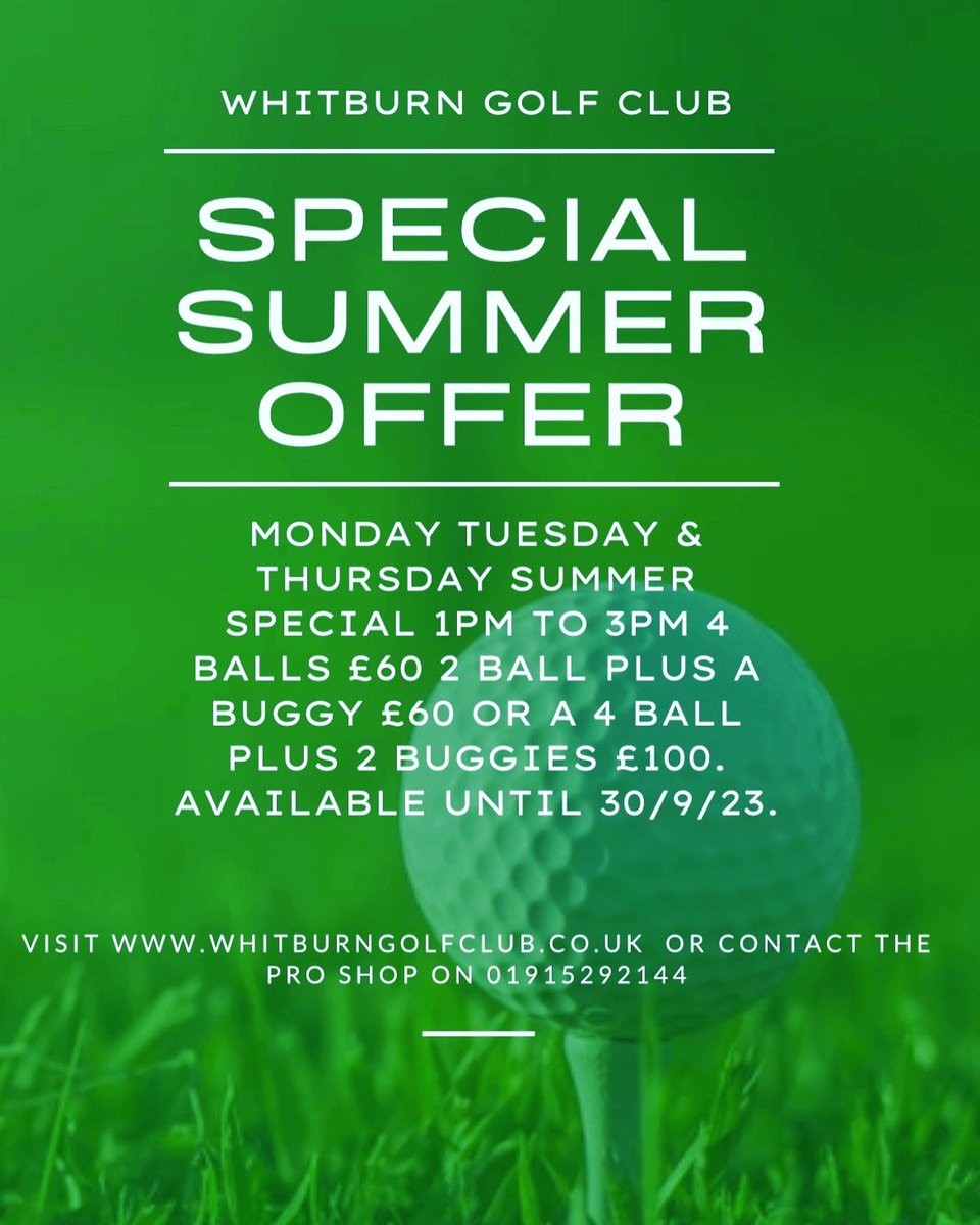 Look one for somewhere to play this week? ⛳️🏌🏾‍♂️
