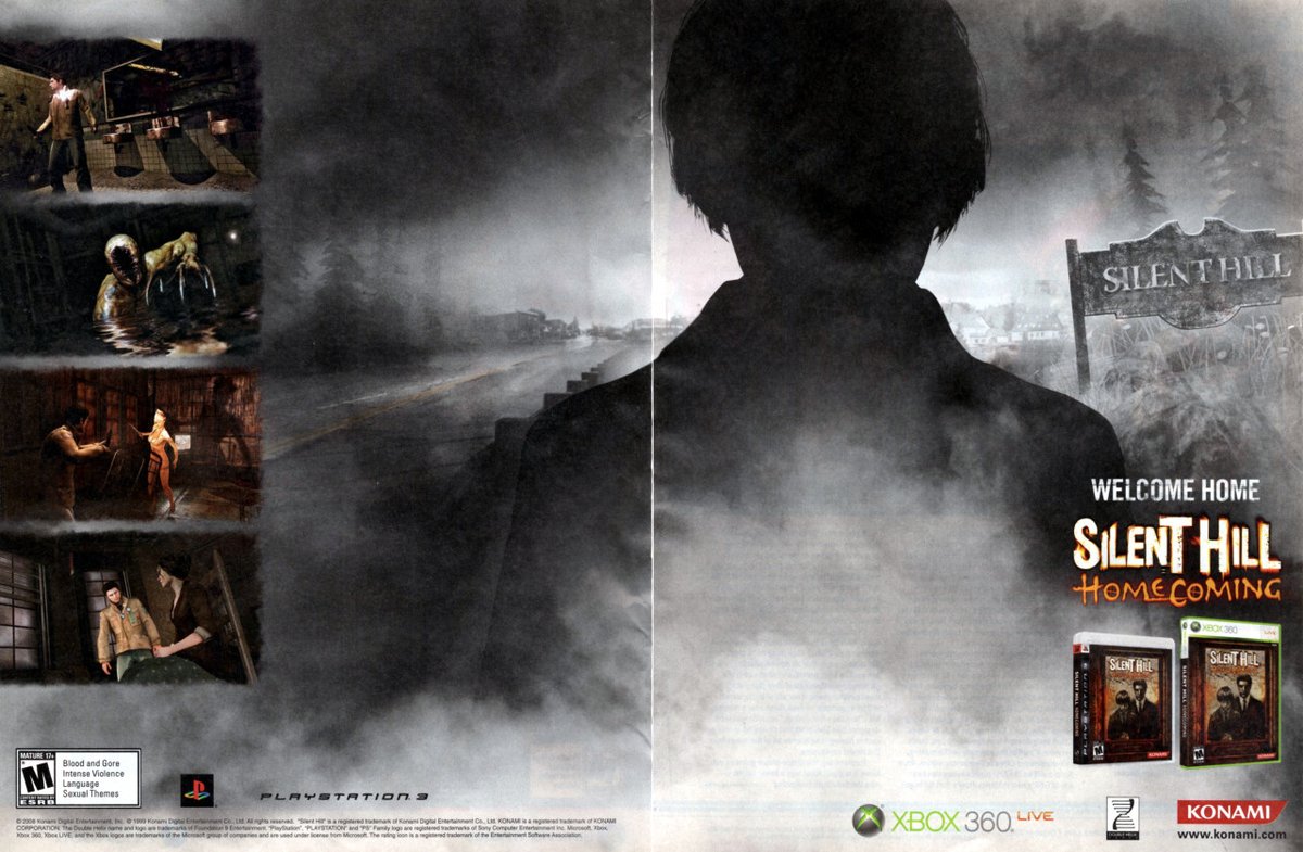 Jeu Xbox 360 Silent Hill Homecoming - Version Promo - Bon état - PEGI 18 - Version Française