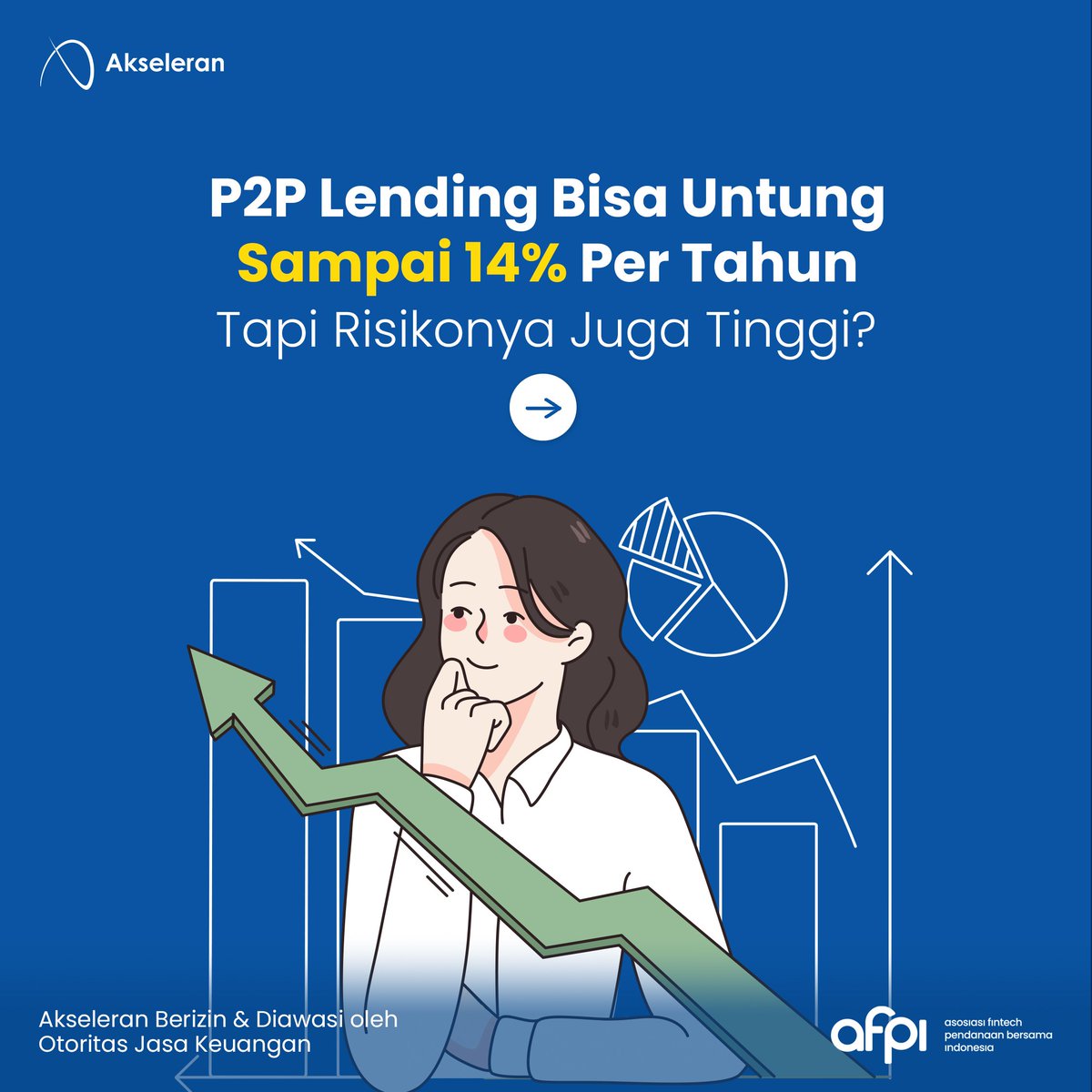 Akseleran's tweet photo. Mau cari platform pengembangan dana dengan keuntungan super tinggi? Ada.

Kalo merasa cocok dengan yang rendah risiko? Ada juga.

#MajuLebihCepat #financialfreedom #investasi #bebasfinansial https://t.co/Apu1UXwVKt