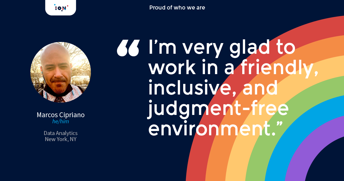 This Pride month, we’re letting our proud employees’ voices shine brightly. #Proudofwhoweare #Pride #Pridemonth #Pride2023 #PrideatION