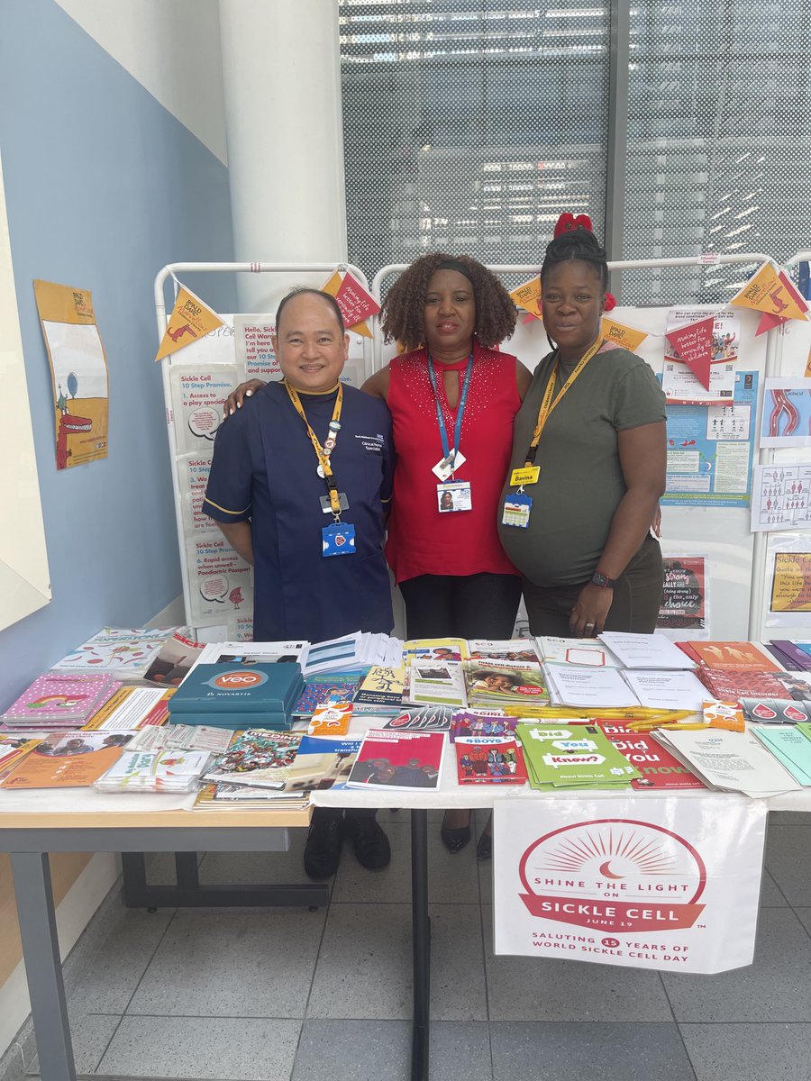Colette Datt 🌈💙MBE RGN RNC BSC MSC (@datt_colette) on Twitter photo Welcome to #worldsicklecellday2023 @NorthMidNHS <a href="/NCL_ICS/">North Central London Integrated Care System (ICS)</a>
Fantastic information sharing from the ⭐️⭐️ paediatric team <a href="/oluwilkey/">Olu Wilkey</a> <a href="/albinbendiola/">Albin Bendiola</a> @RedCellsrus
<a href="/sarahha88622902/">Sarah Hayes</a> <a href="/mrsbiggs/">Mrs.Biggs</a> <a href="/RoaldDahlFund/">Roald Dahl Charity</a> <a href="/FNightingaleF/">Florence Nightingale Foundation</a> <a href="/nosuji01/">Nnenna Osuji</a> Welcome to #worldsicklecellday2023 @NorthMidNHS <a href="/NCL_ICS/">North Central London Integrated Care System (ICS)</a>
Fantastic information sharing from the ⭐️⭐️ paediatric team <a href="/oluwilkey/">Olu Wilkey</a> <a href="/albinbendiola/">Albin Bendiola</a> @RedCellsrus
<a href="/sarahha88622902/">Sarah Hayes</a> <a href="/mrsbiggs/">Mrs.Biggs</a> <a href="/RoaldDahlFund/">Roald Dahl Charity</a> <a href="/FNightingaleF/">Florence Nightingale Foundation</a> <a href="/nosuji01/">Nnenna Osuji</a>