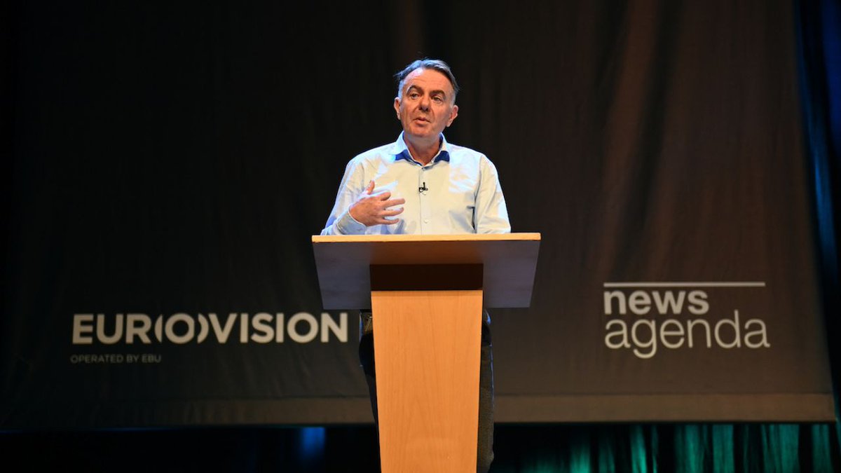 Earlier Noel Curran, EBU Director General, opened @NewsXchange in Dublin with a speech focusing on need for collaboration in face of huge issues facing the #news industry, including threats to #mediafreedom Read it here 👉 social.ebu.ch/NCurran_NewsXc… #TrustedNews #NewsXchange