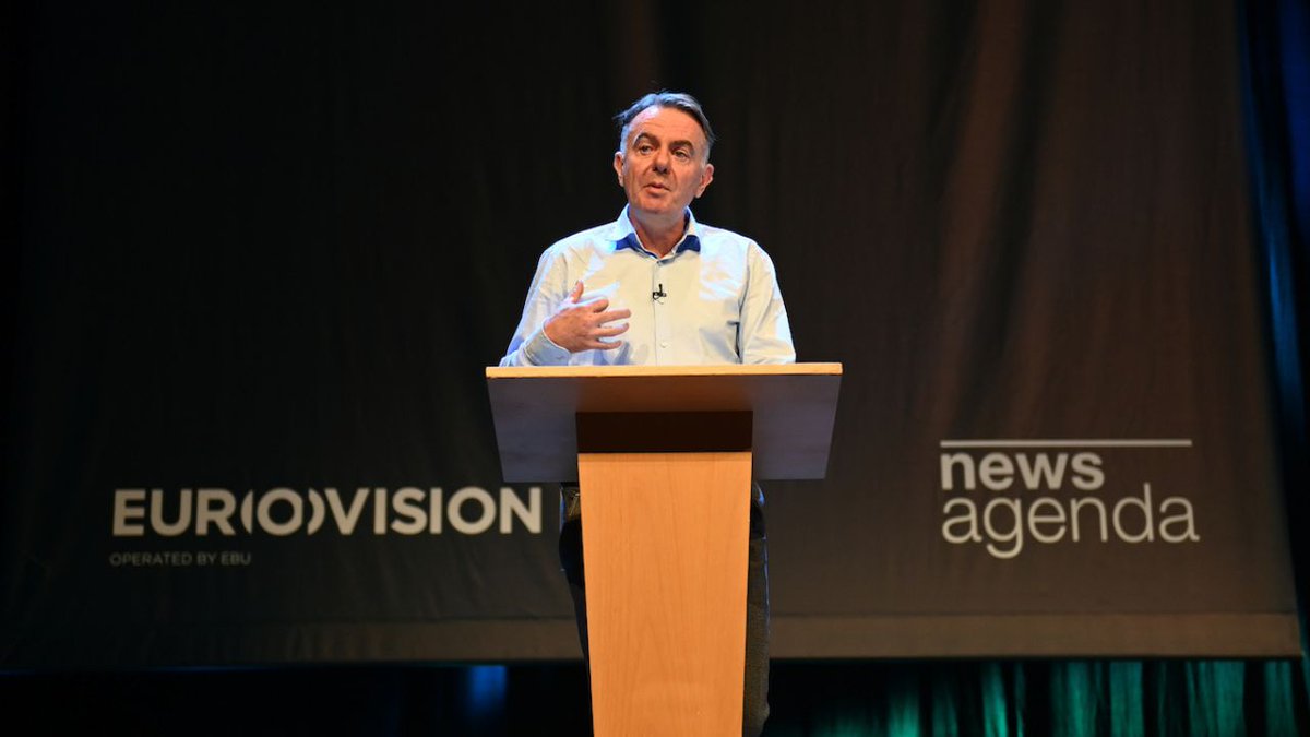 EBU (@ebu_hq) on Twitter photo Earlier Noel Curran, EBU Director General, opened <a href="/NewsXchange/">News Xchange</a> in Dublin with a speech focusing on need for collaboration in face of huge issues facing the #news industry, including threats to #mediafreedom
Read it here 👉 social.ebu.ch/NCurran_NewsXc…
#TrustedNews #NewsXchange Earlier Noel Curran, EBU Director General, opened <a href="/NewsXchange/">News Xchange</a> in Dublin with a speech focusing on need for collaboration in face of huge issues facing the #news industry, including threats to #mediafreedom
Read it here 👉 social.ebu.ch/NCurran_NewsXc…
#TrustedNews #NewsXchange