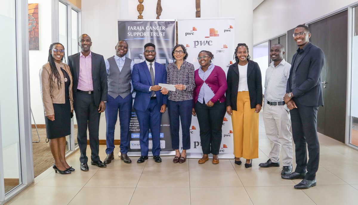 PwC_KE's tweet photo. Congratulations to the PwC Rafting teams for representing at the Faraja Cancer Support Trust annual White Water Rafting Challenge on 27 May. PwC Kenya showed support through contributions and was recently awarded the WWR Overall Winner Trophyπͺπͺ
#Faraja #PaddleForCancer #IAmPwC https://t.co/zXrk3SBZCG