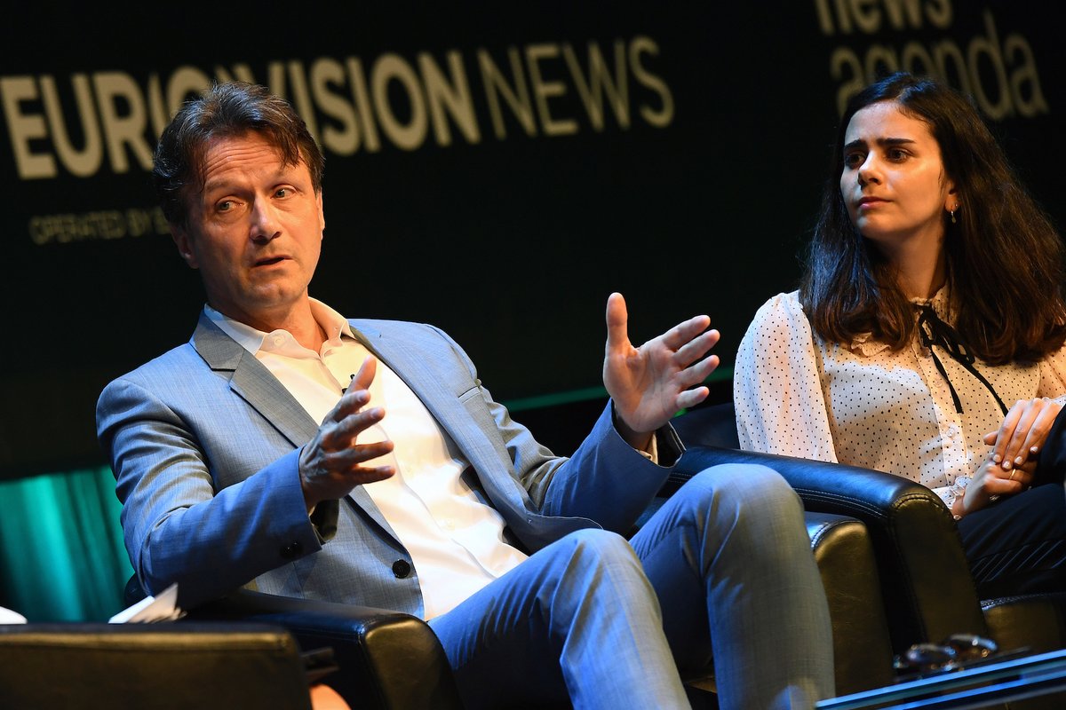 NewsXchange's tweet image. &quot;Nature-related risks are now the key threats to the global economy&quot; Wolfgang Blau, co-founder of Oxford Climate Journalism Network told News Xchange delegates today in Dublin. #newsxchange #climate #economy #ebu