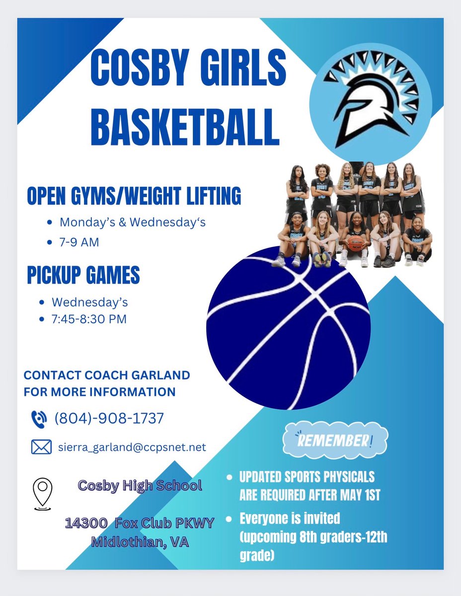 Cosby Basketball (@cosbygirlsbball) on Twitter photo 
