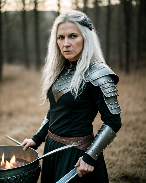 PluckyStrummer's tweet photo. Celtic Witch Woman - Preparing Her Potions https://t.co/V8i5XQIlEq