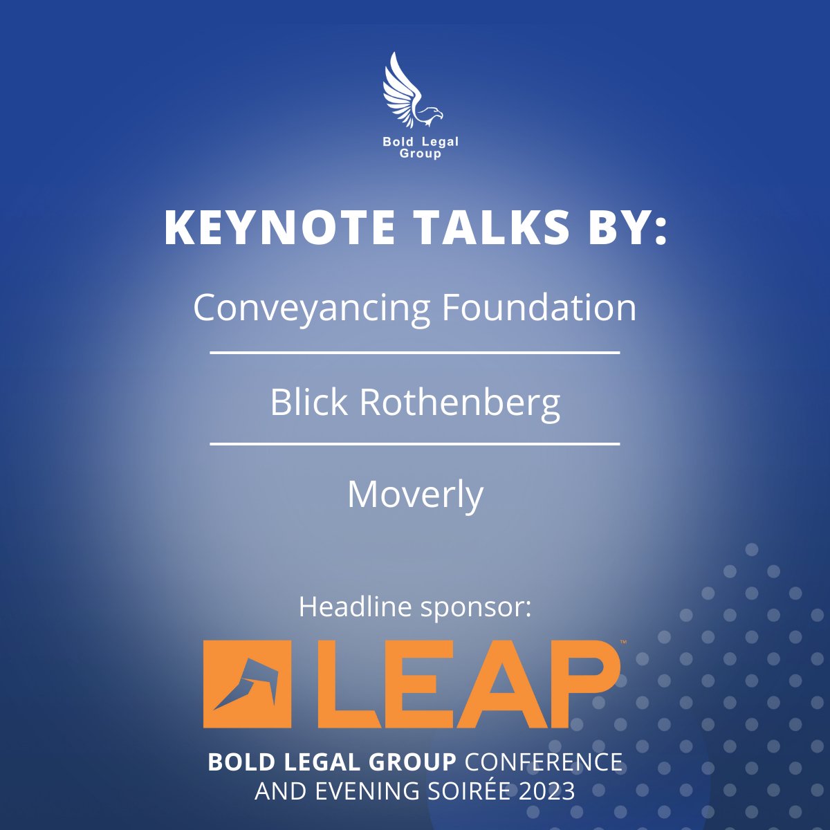 Drumroll, please! 🥁 We're excited to announce that the agenda for the Bold Legal Group Summer Conference &amp; Evening Soirée is officially live and packed with insightful sessions you won't want to miss. 

#BLGConference2023