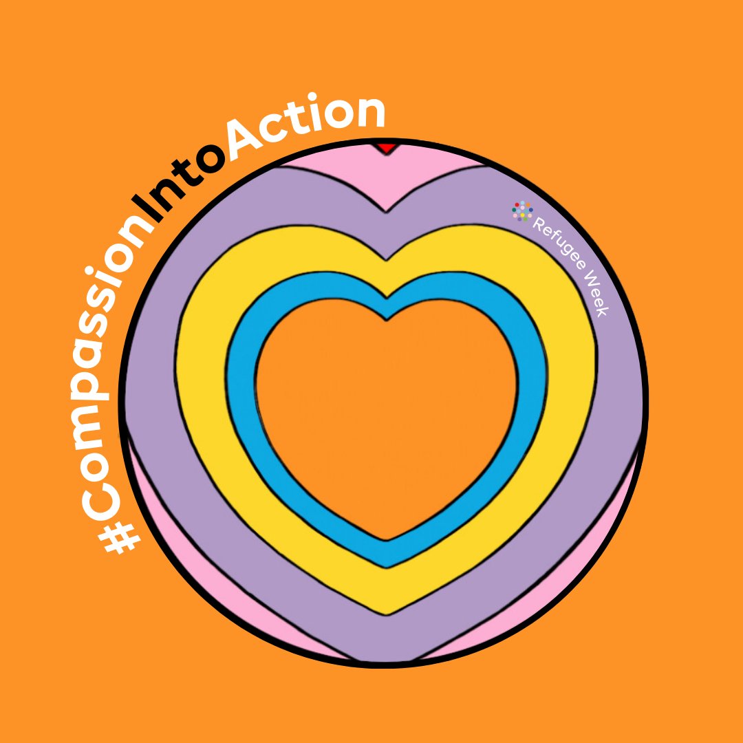 We're putting our #CompassionIntoAction this #RefugeeWeek in lots of ways! For a starter, here's what the week means to us: bit.ly/441jgBA