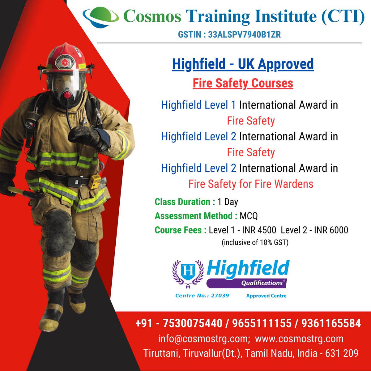 #firewarden #firewardentraining #fireextinguisher #fireextinguishertraining #FireSafetyTips #fireprotection #fireguarde #coshhcertified #COSHHTraining #AuditingServices #auditing #incidentinvestigatin #accidentinvestigation #teachingcourses #teachingjobs #trainingcourse