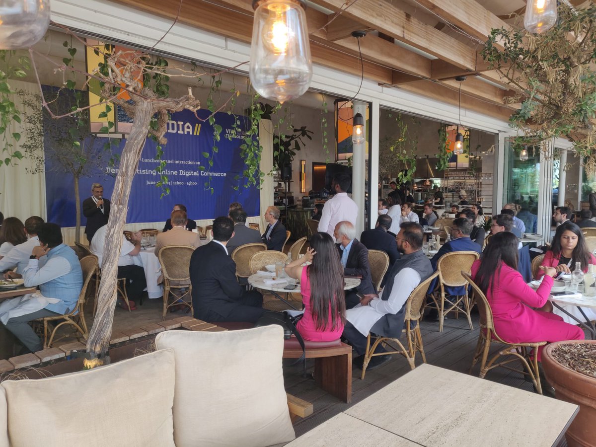 "The #future of internet can not be owned by a couple of #governments or big #companies. It needs to be fair and open to reflect out #democratic  values"

Ambassador of India in Paris

#vivatech2023