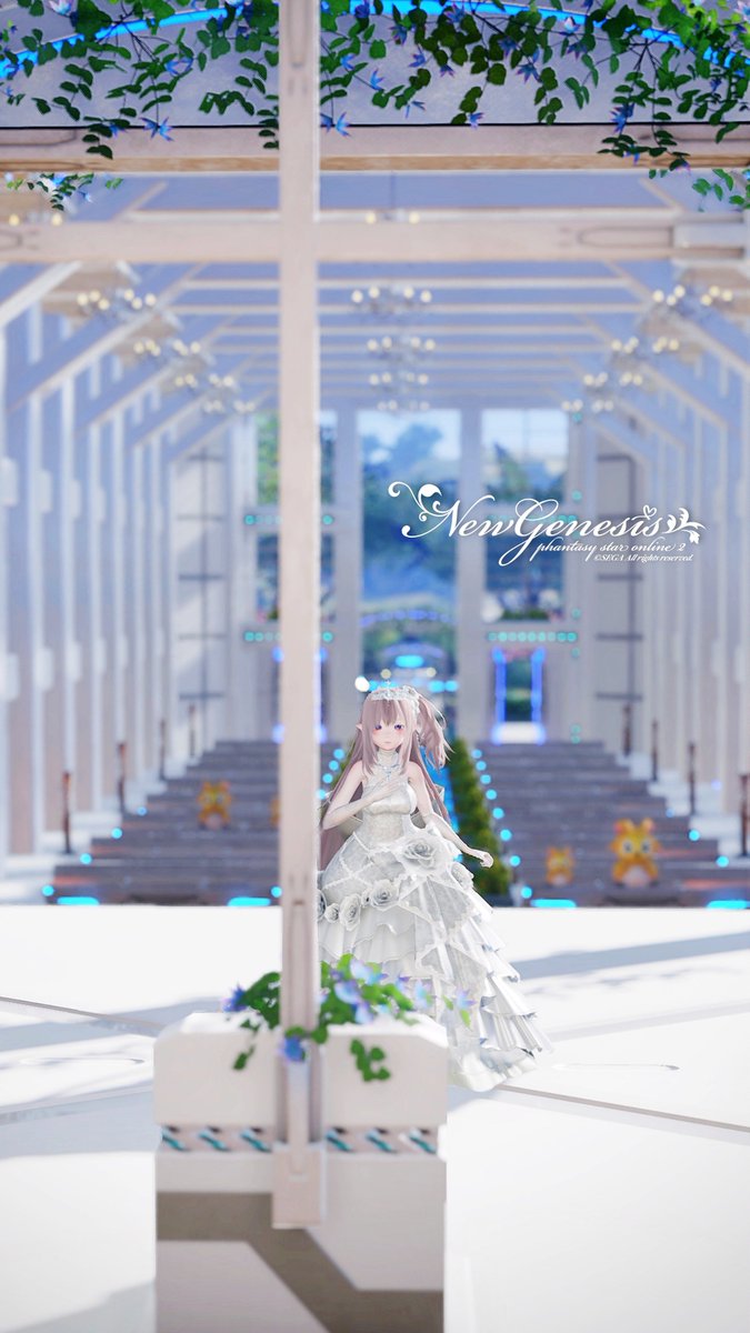 #PSO2NGS #ma7ロゴ 
#クリエイティブスペース
👰‍♀️⛪️