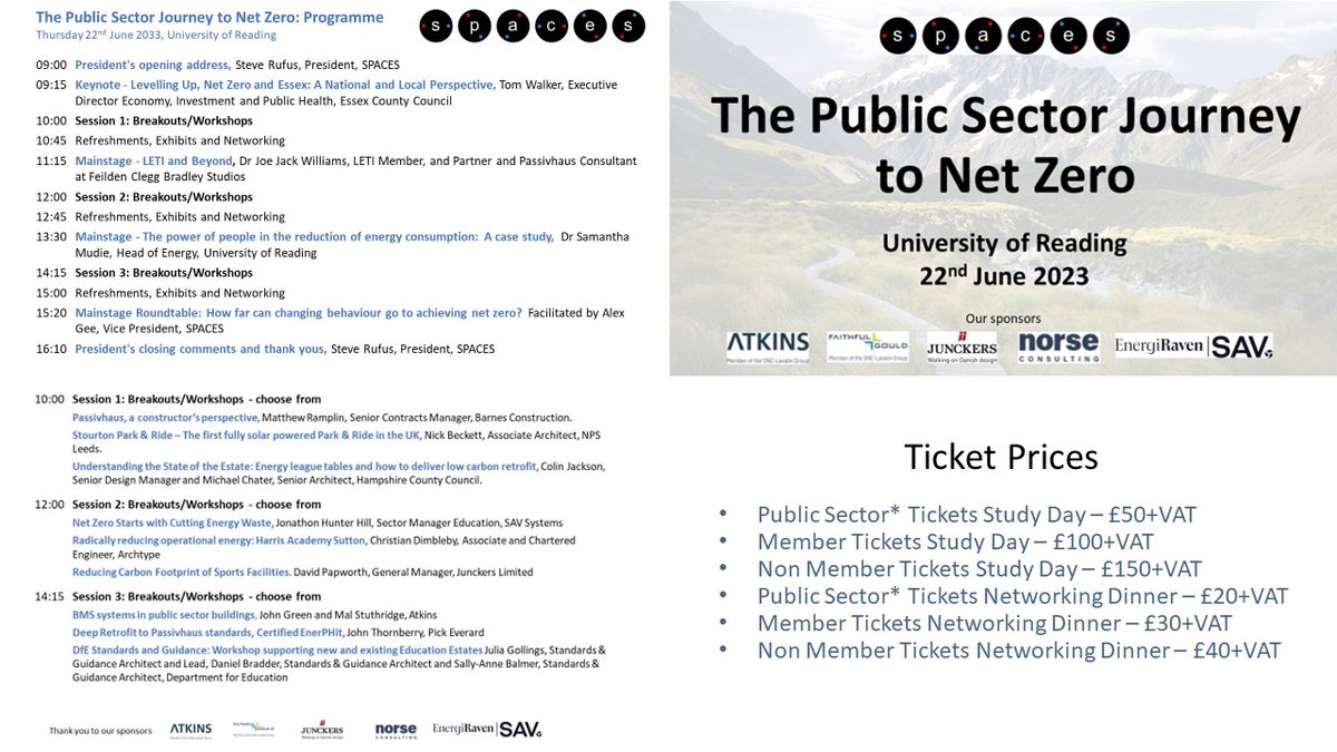 There is still time to book your place at The #PublicSector Journey to #NetZero. Covering #levellingup, LETI, Behaviour Changes, #Passivhaus, '#SchoolBuildings, #EnerPhit, #energyefficiency, #bms #Retrofit #carbonreduction and #ParkandRide See lnkd.in/eq9RDf4D