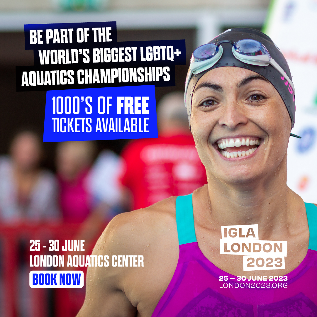 With 1000's of free tickets across the week, see the world's biggest celebration of inclusive aquatics in London June 25 - 30 🤽🏳️‍🌈🏊
london2023.org/tickets

Join a fantastic week of celebrations, community and unforgettable sporting moments!