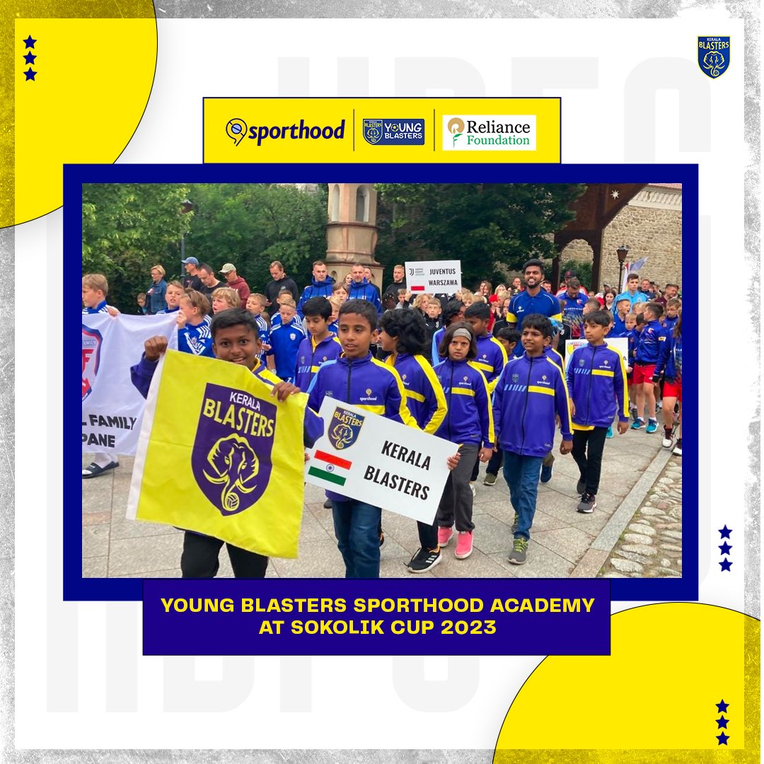 KeralaBlasters's tweet image. Rising to New Heights! 🌟 🚀 
The young talents from our Young Blasters program are leaving their mark alongside the world's finest in their age group 🙌🏻
@RFYouthSports @KBYoungBlasters @Sporthood_in #RelianceFoundation #RFYouthSports #YoungBlasters #KBFC #KeralaBlasters