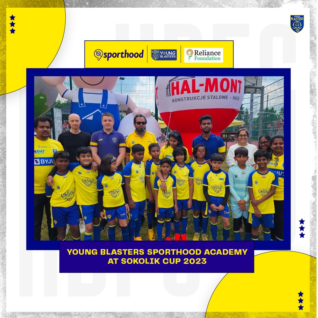 KeralaBlasters's tweet image. Rising to New Heights! 🌟 🚀 
The young talents from our Young Blasters program are leaving their mark alongside the world's finest in their age group 🙌🏻
@RFYouthSports @KBYoungBlasters @Sporthood_in #RelianceFoundation #RFYouthSports #YoungBlasters #KBFC #KeralaBlasters