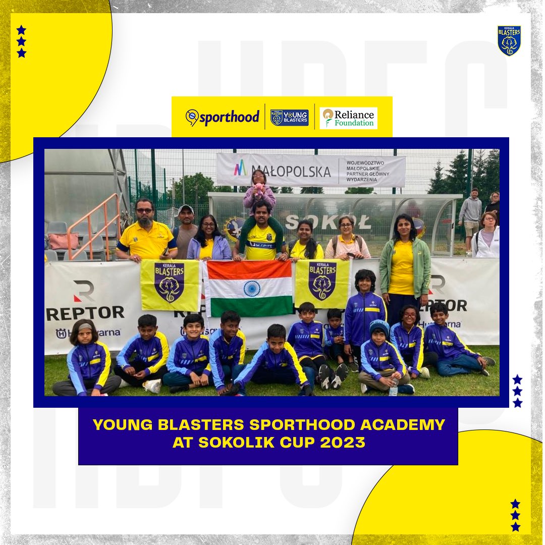 KeralaBlasters's tweet image. Rising to New Heights! 🌟 🚀 
The young talents from our Young Blasters program are leaving their mark alongside the world's finest in their age group 🙌🏻
@RFYouthSports @KBYoungBlasters @Sporthood_in #RelianceFoundation #RFYouthSports #YoungBlasters #KBFC #KeralaBlasters