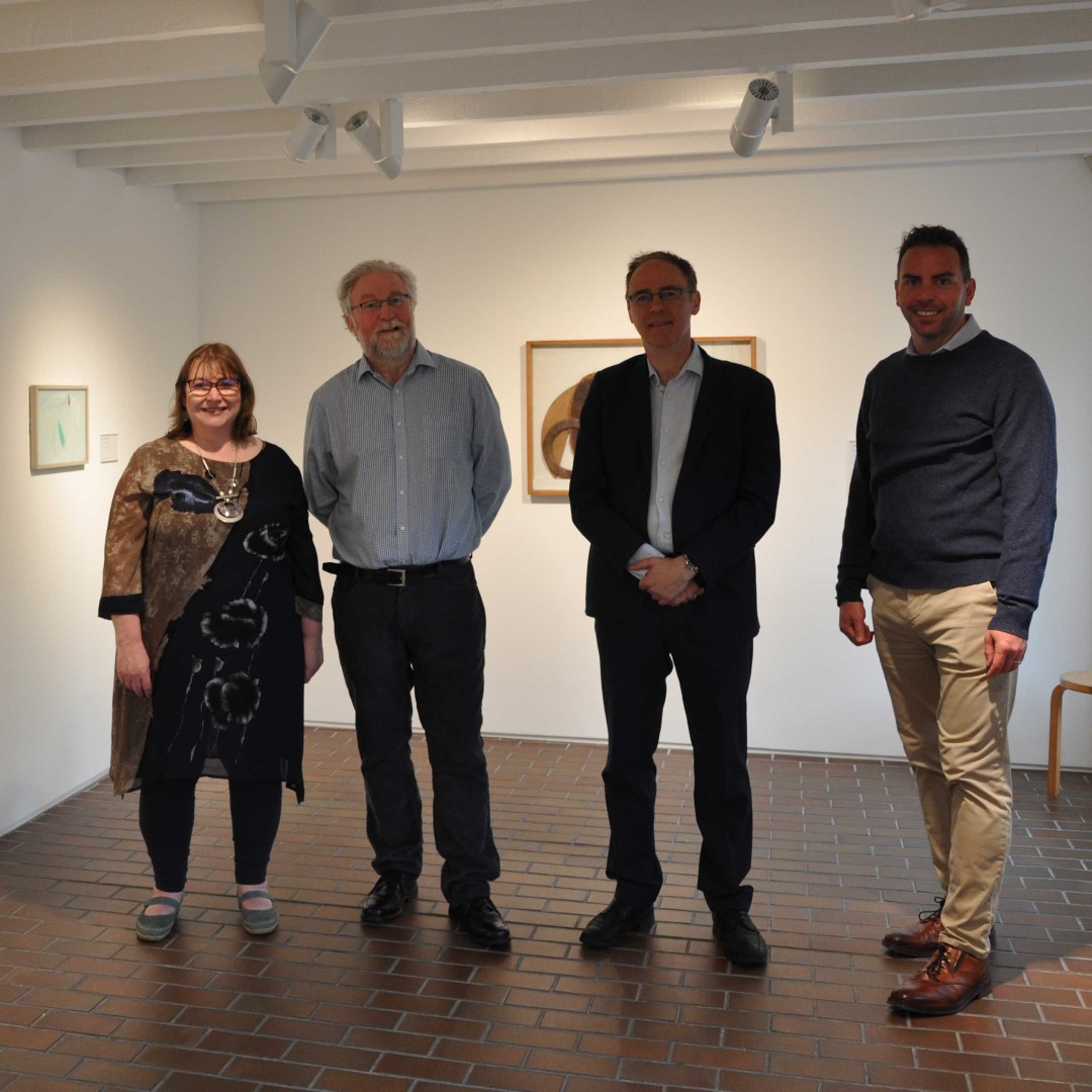 This morning we had a visit from The Scottish Parliament Constitution, Europe, External Affairs and Culture Committee

Photograph  L to R Clare Adamson MSP, Pier Arts Centre Director Neil Firth, Alasdair Allan MSP and Maurice Golden MSP

#PierArtsCentre #culture  #stromness