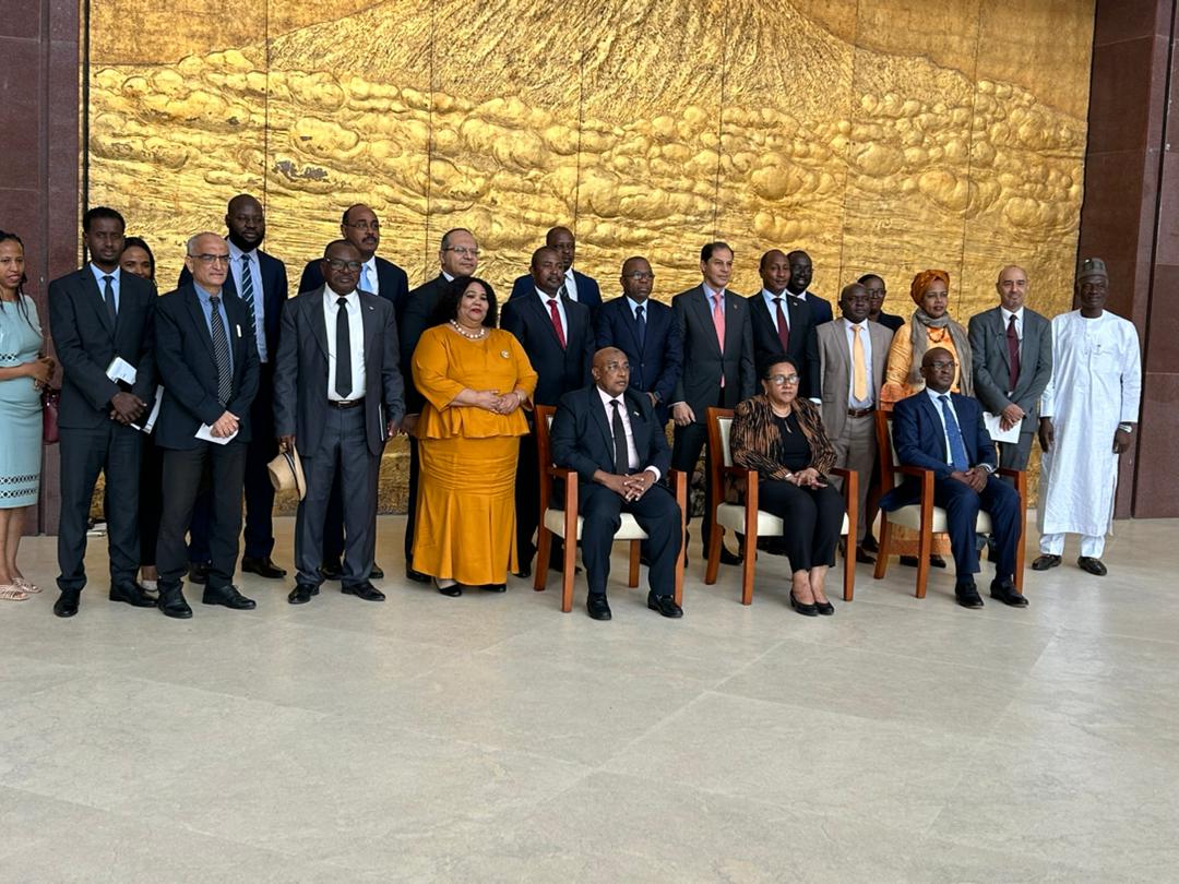 Grateful &amp; privilege to attend with Minister of Froreign Affairs &amp; East African Cooperation Dr. Stergomena Tax! Our productive diplomatic meeting, joined by African ambassadors in Dar es Salaam, on crucial discussions around regional stability,  peace, collaboration &amp;  dialogue.