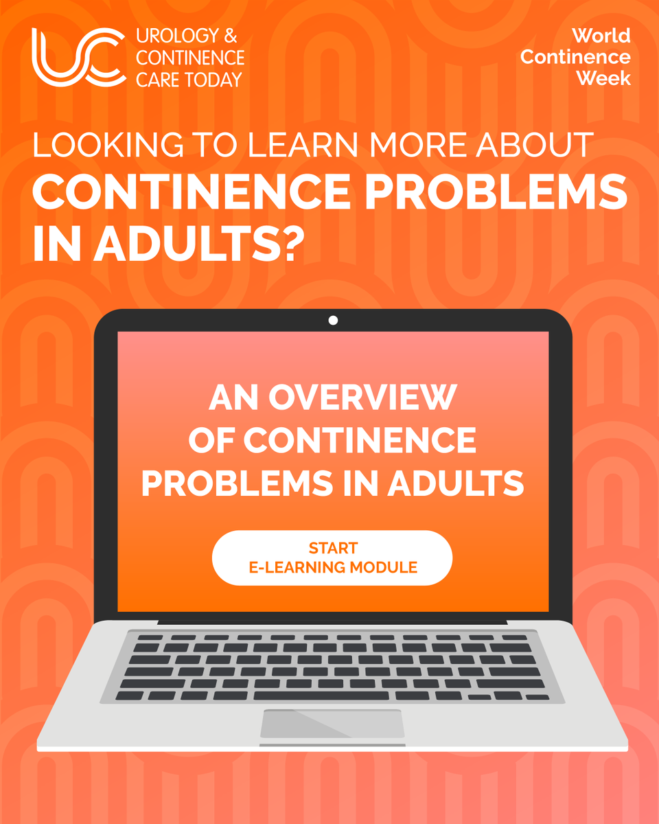 Education on continence issues is key to effective treatment and management of patients. Looking to learn more on understanding continence problems in adults? Take a look at our e-learning module: ucc-today.com/course/an-over… #worldcontinenceweek #wcw2023