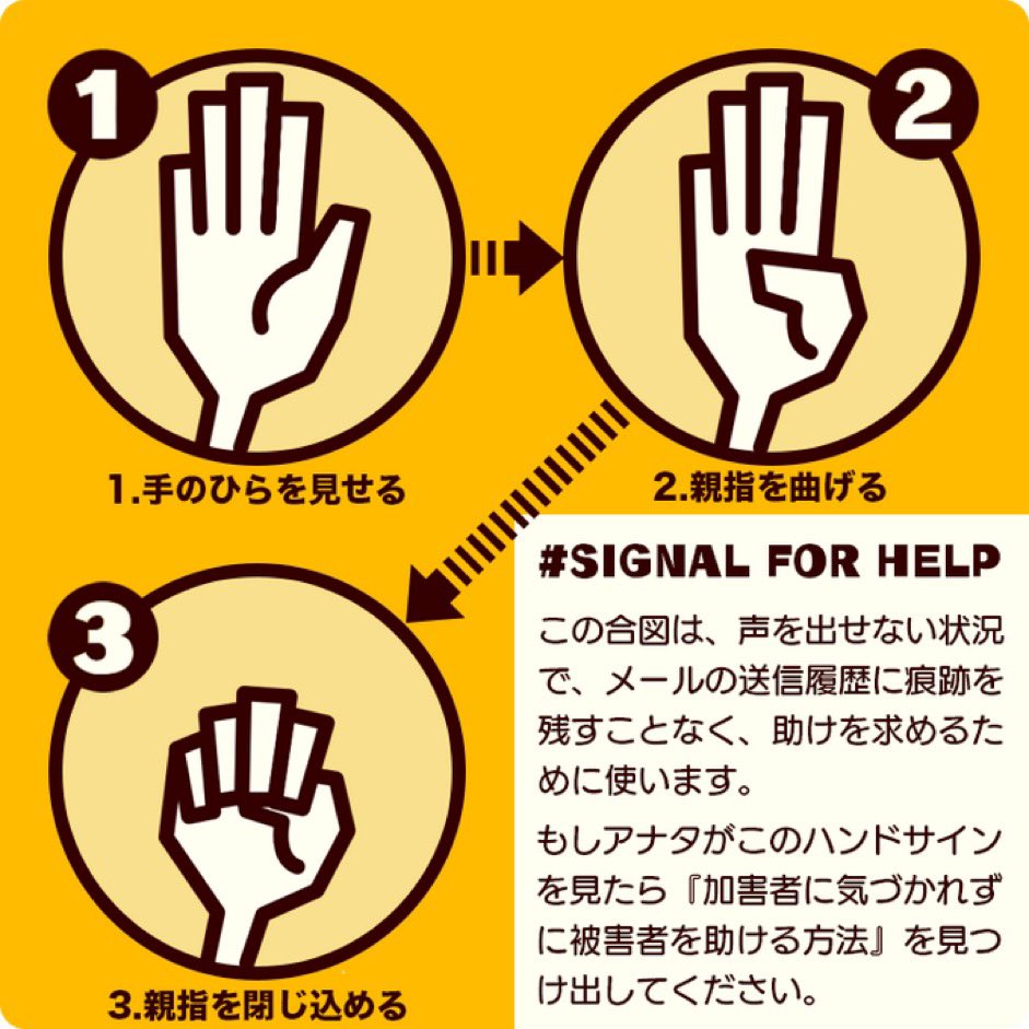 fox_masaJP's tweet image. #SignalforHelp