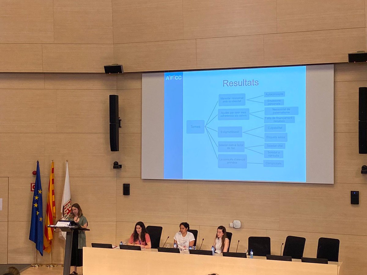 CAPSBEsq's tweet photo. Dues de les 10 comunicacions orals seleccionades per ser presentades a la XI Jornada de Residents de l'@AIFICC, celebrada el passat 14 de juny, eren obra de Jana Pujol i Marta Soriano, residents de #CAPCasanova. Enhorabona, companyes!
#CAPSBE https://t.co/OJPZ6YilMm