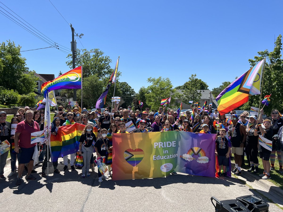 Happy Pride to our Canadian counterparts @yorkprideca team who are having their parade today 🏳️‍🌈🏳️‍⚧️🇬🇧🇨🇦
