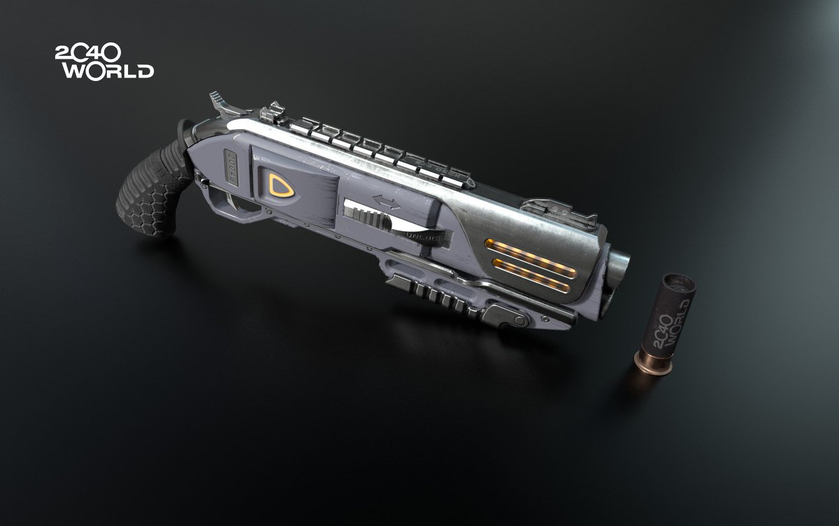Check this out! This weapon is made from parts of other shotguns and has only 2 bullets in the magazine, but it's okay! It's VERY powerful at close range.

#2040WORLD