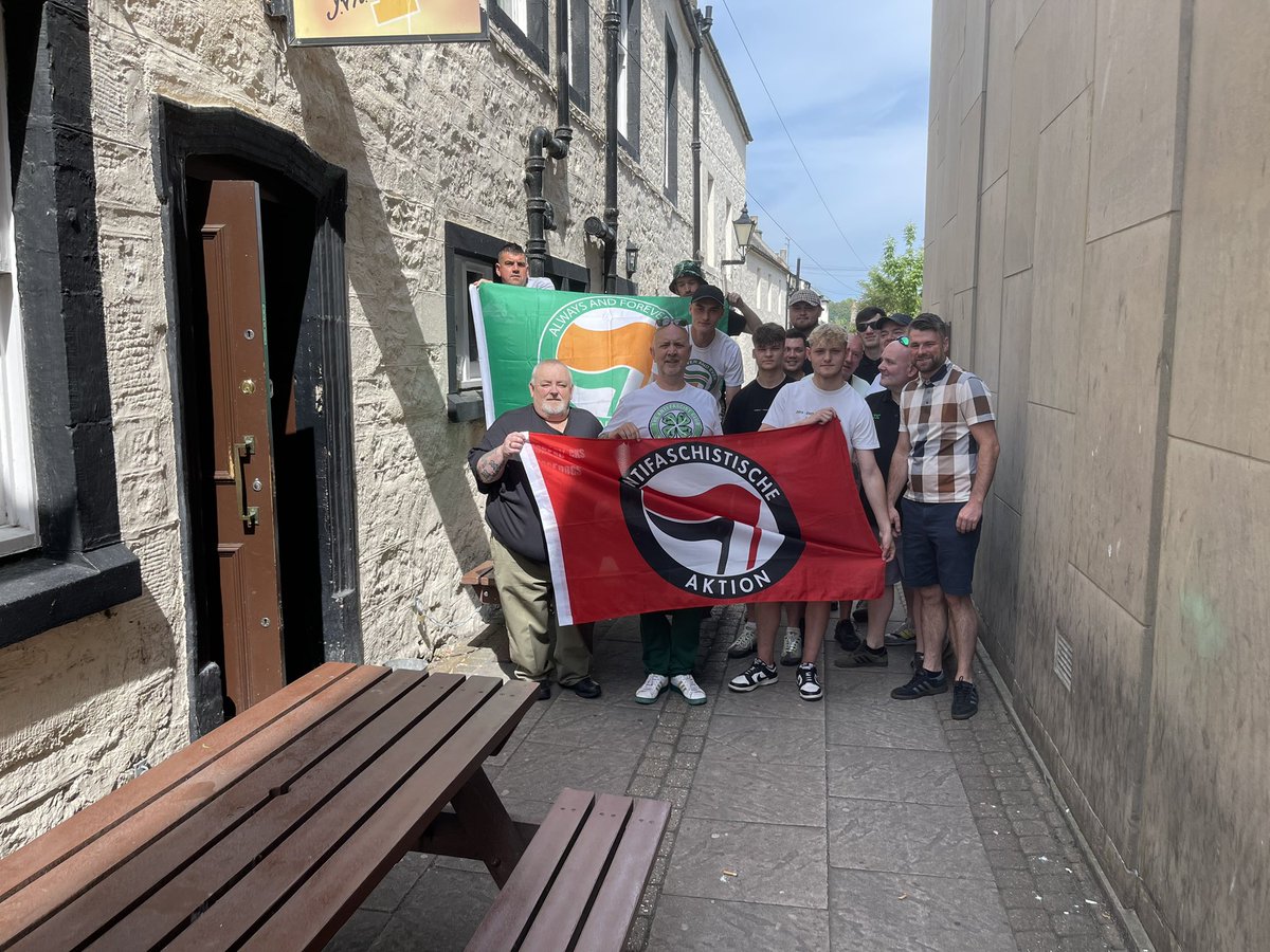 Fuck the nazis. Elgin Celtic antifa