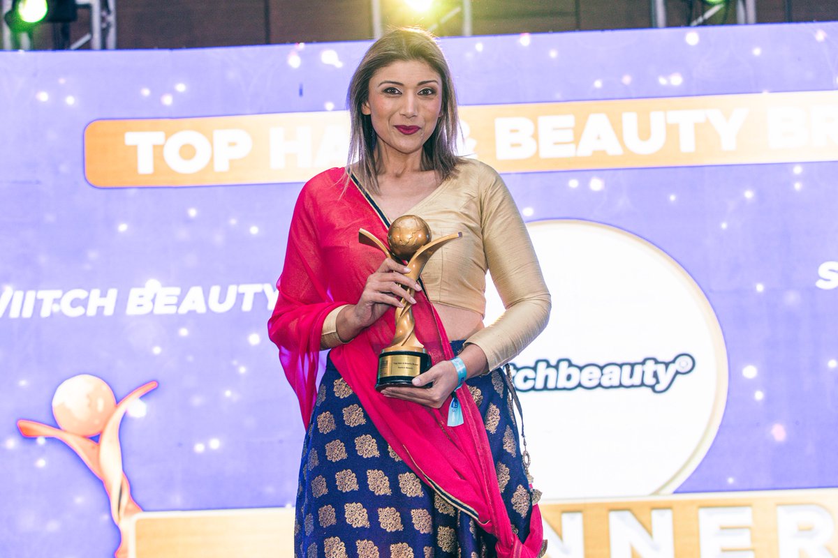 Our Chairperson of the 2023 Jury <a href="/Sadika_Fakir/">Sadika Fakir</a> accepted the Top Hair &amp; Beauty brand award on behalf of <a href="/swiitchbeauty/">swiitchbeauty®</a>

Congratulations to the team! 🎉

#top16yoba #youthexcellence #foyob23 #sblove