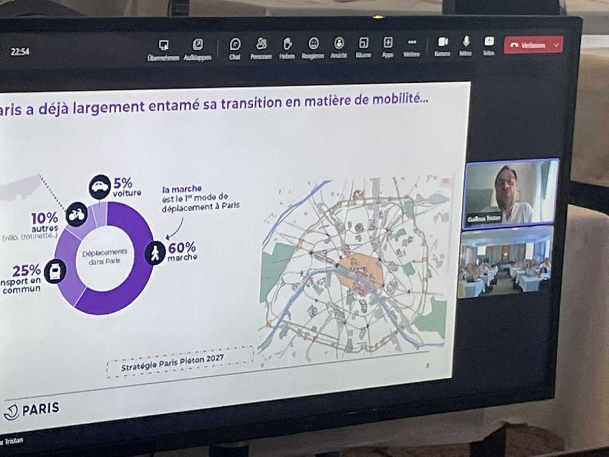 Natalie Imboden (@natalieimboden) on Twitter photo Spannender Input dazu von der DV <a href="/verkehrsclub/">Verkehrs-Club der Schweiz</a>: Paris steckt in der Mobilität-Transformation: 60% bewegen sich zu Fuss 👨🏻🦼👣: 10% 🚘: 5%, 🚴♀️: 25% öffentlicher Verkehr. Nur ein Drittel besitzt noch ein Auto! Die Verkehrswende ist möglich und nötig! Spannender Input dazu von der DV <a href="/verkehrsclub/">Verkehrs-Club der Schweiz</a>: Paris steckt in der Mobilität-Transformation: 60% bewegen sich zu Fuss 👨🏻🦼👣: 10% 🚘: 5%, 🚴♀️: 25% öffentlicher Verkehr. Nur ein Drittel besitzt noch ein Auto! Die Verkehrswende ist möglich und nötig!
