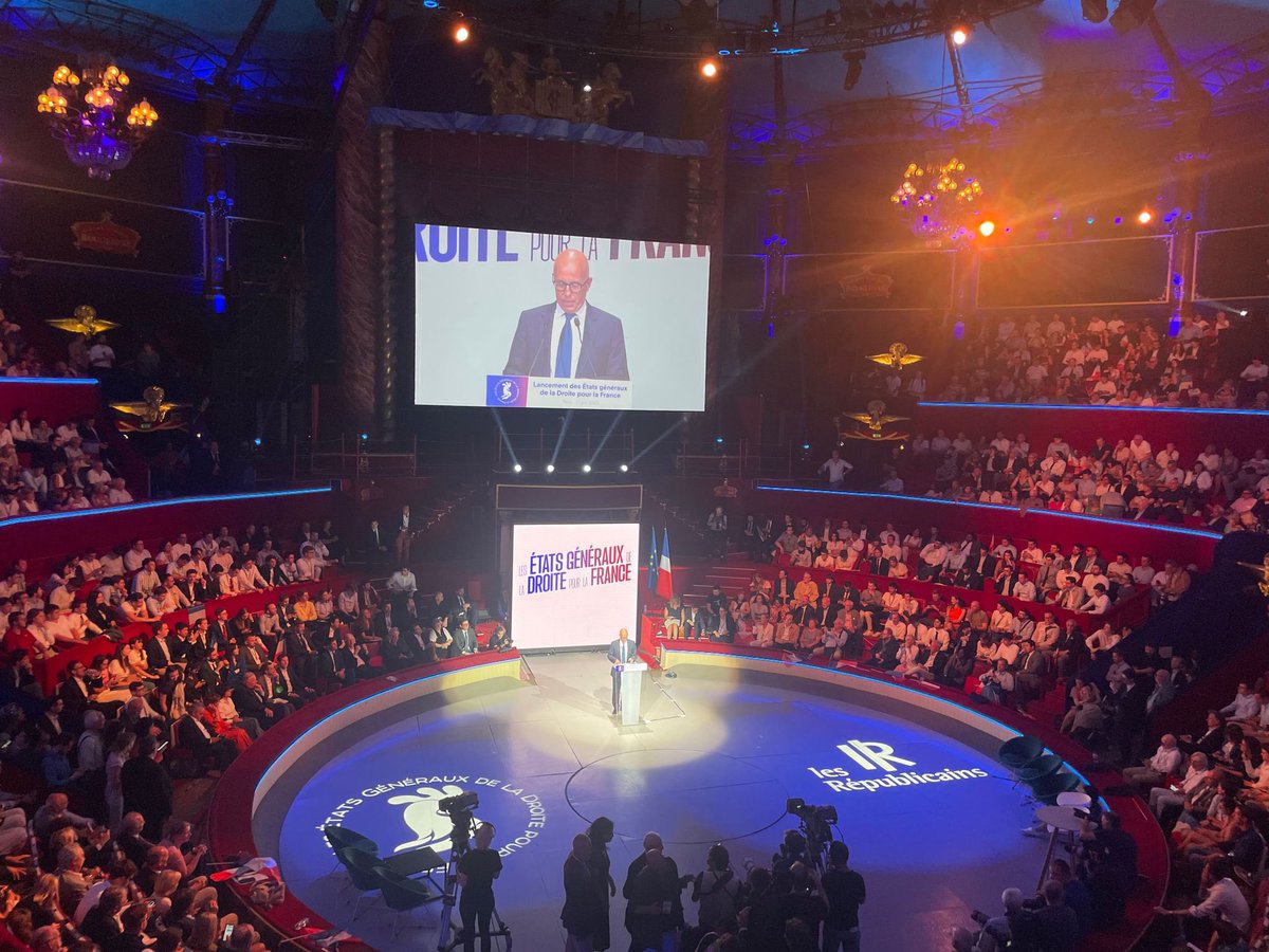 « Nous n’aurons pas de Wokistan en France ! » #EtatsGenerauxDeLaDroite @ECiotti <a href="/lesRepublicains/">les Républicains</a>