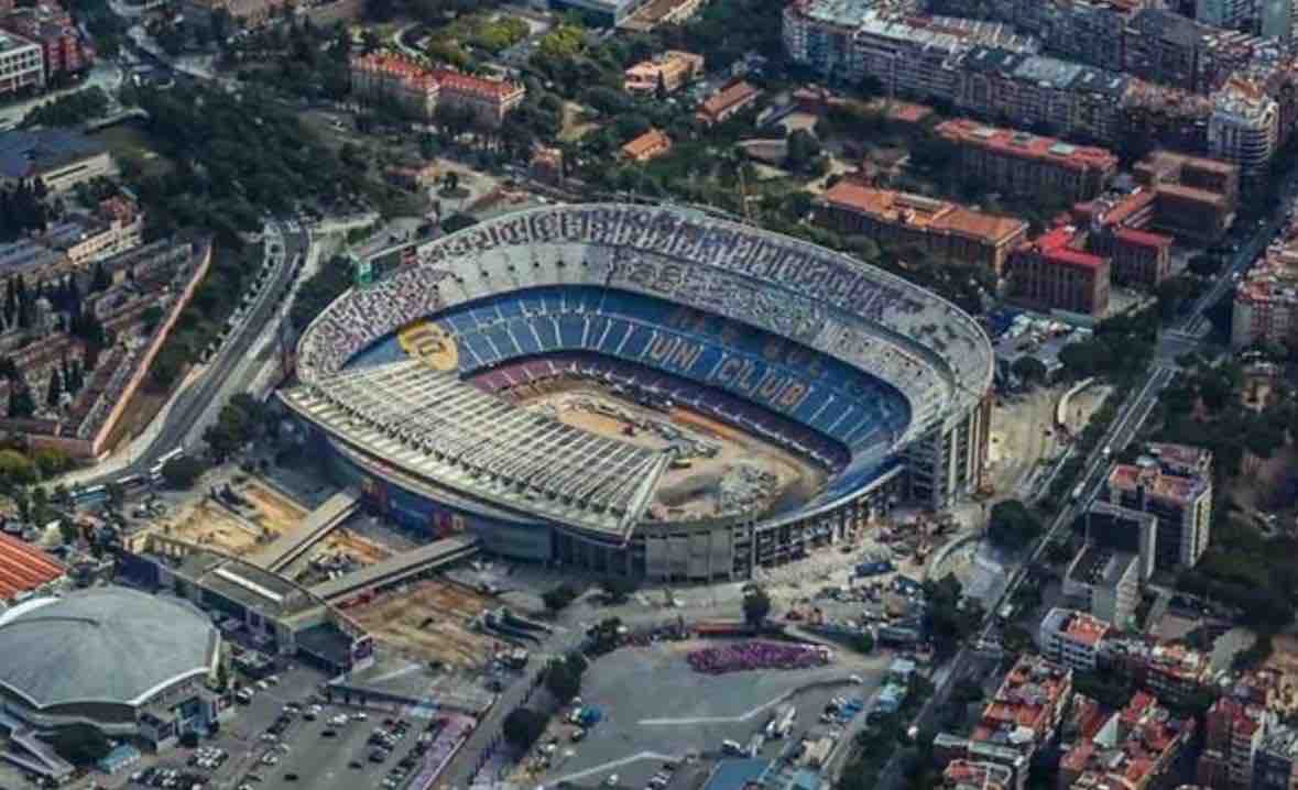 📸 Camp Nou renovations