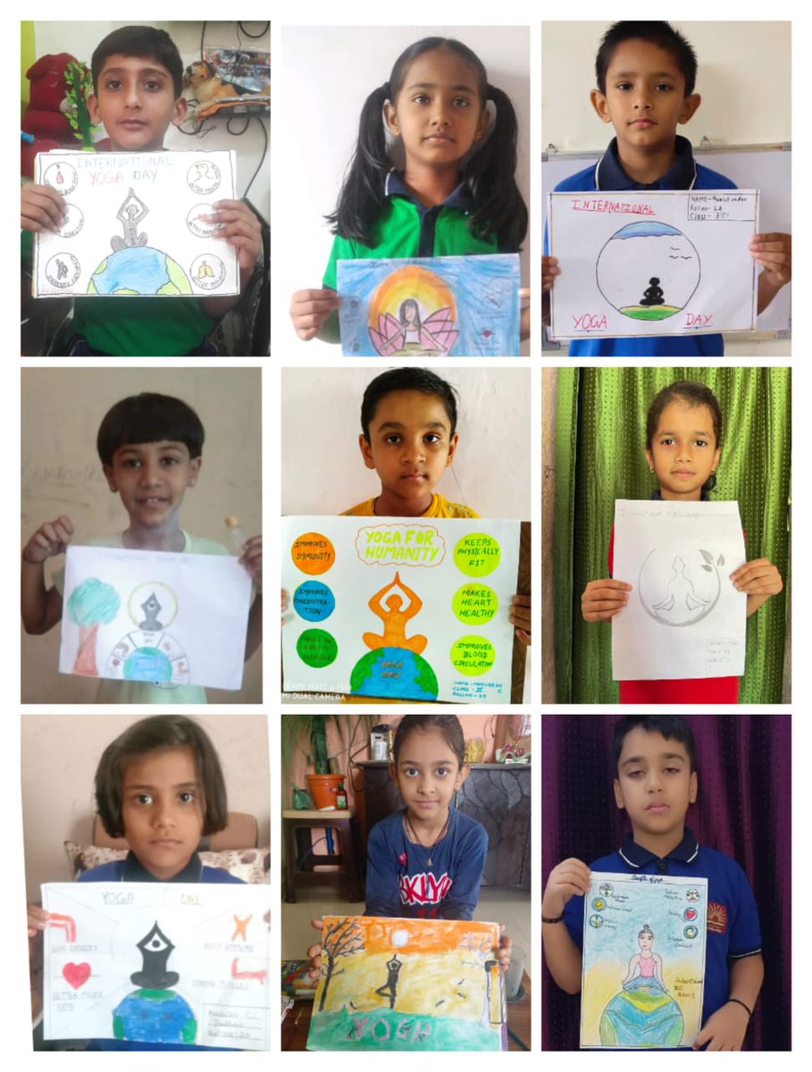 Celebration of 7 Days Yoga Week in K V AFS Ojhar-( 15 June to 21 June 2023) @ojharkv
#Webibars, #Discourse, #PosterMaking and #Yogasessions were organised for students and staff.