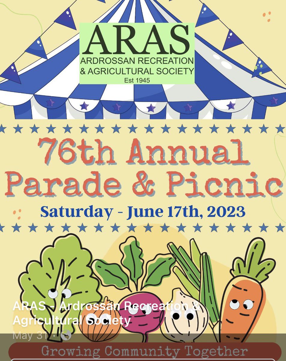 Thank you very much @Randy_Marshall for mentioning the @ArdrossanAG 76th Parade and Picnic on @CISNCountry this morning! Loads of family activities, and SO much fun! 
#Ardrossan #strathconacounty #keeponcisn