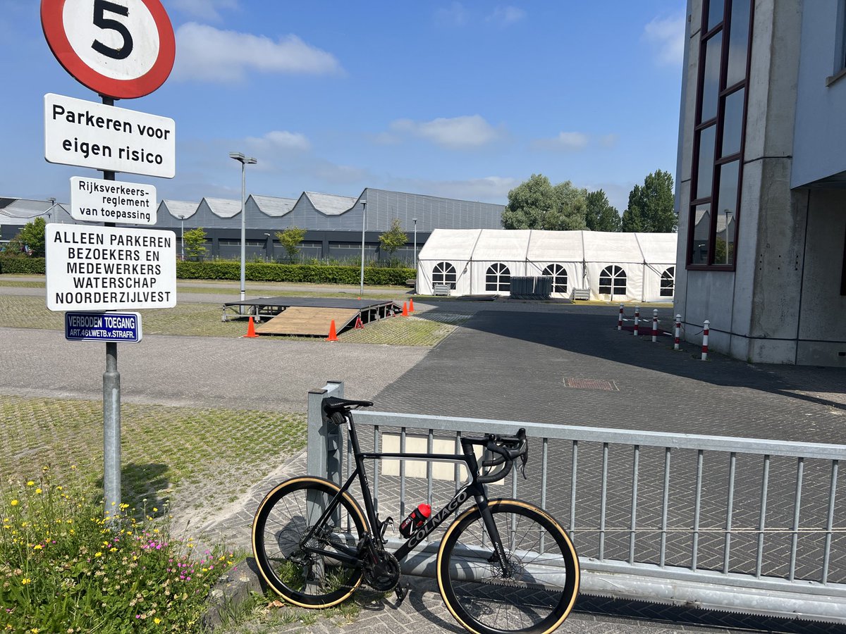 De laatste paar 100 meter v/d ⁦@ClimateClassic⁩ verkend. #parcourskennisisalles ⁦<a href="/Royal_Avebe/">Royal Avebe</a>⁩ ⁦<a href="/Noorderzijlvest/">Waterschap Noorderzijlvest</a>⁩ #breda #groningen