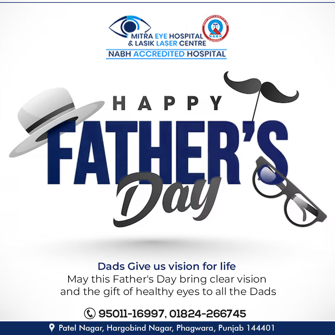 Father Is a strongest pillar giving us Strength & support for life 

Happy Father’s Day 

#happyfathersday #happyfathersday❤️ #fatherslove #dadgoals #fatherhood #fatherslove❤️ #dadlife #superdads #bestdadever #fathersdaycelebration #fatherhoodjourney #mitraeyehospital #phagwara