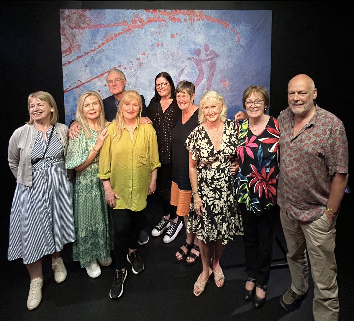 LittleSharpEyes's tweet photo. Bryan &amp; Úna are so wonderful in #LoveLetters @Viking_Theatre
Great to be together last night with @Edel_C and #FéileacánBán Support Group
#Alzheimers https://t.co/r7yOBZjH1z
