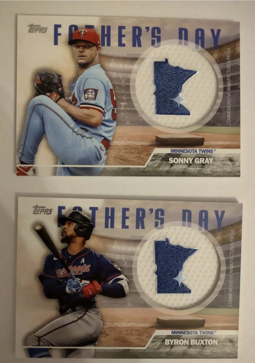 tlschwerz's tweet image. The #MNTwins can grab a couple of big wins on Father’s Day weekends

RT to enter for a chance to win these Sonny Gray and Byron Buxton cards from 2023 @Topps

Must be following to be eligible.