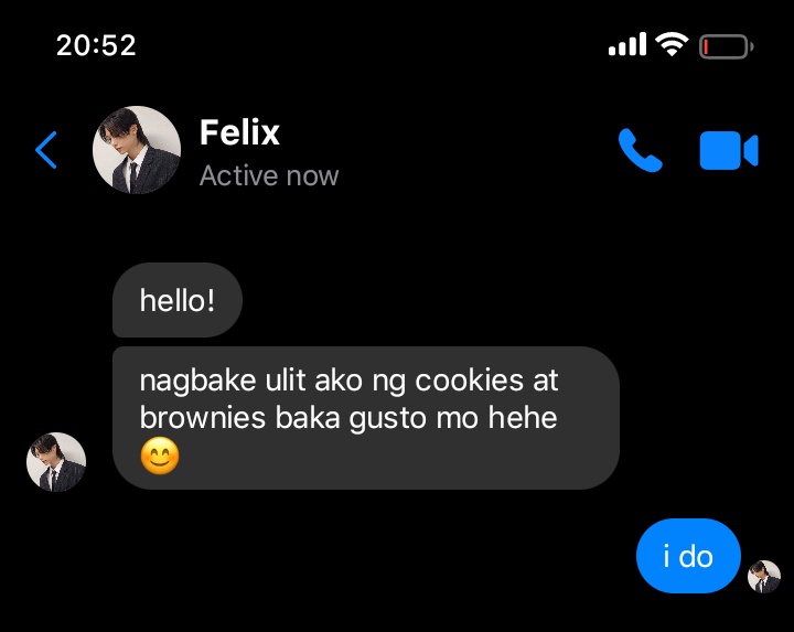 felix as your crush na may small business at lagi kang binibentahan.

felix mini au