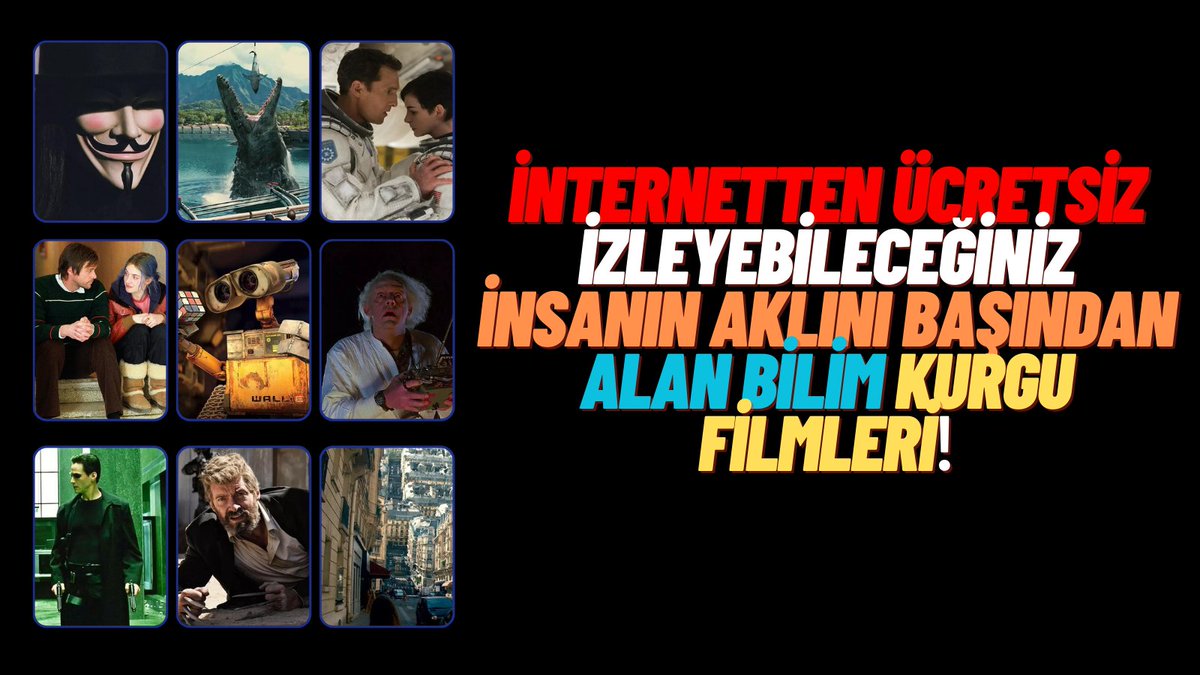 📌İnternetten Ücretsiz İzleyebileceğiniz İnsanın Aklını Başından Alan Bilim Kurgu Filmleri!