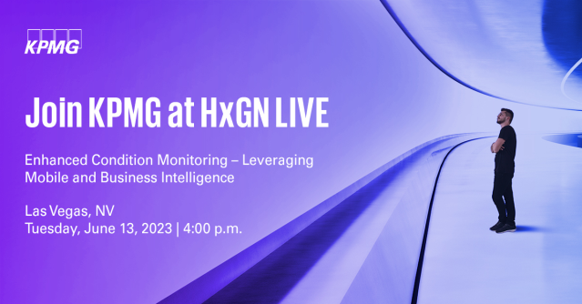 Join the #KPMG speaking session at HxGN LIVE and discover how asset condition management goes beyond compliance reporting to drive critical insights for optimizing asset performance and availability. #hxgnliveglobal bit.ly/3XaWjtw